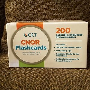 CNOR CCI Exam Flash cards